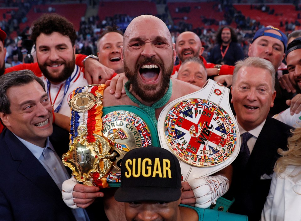 Tyson Fury is WBC heavyweight champion of the world