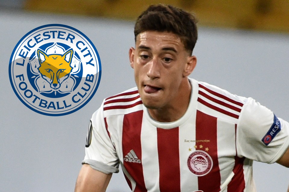 Leicester have enquired about Olympiakos left-back Kostas Tsimikas as they search for a replacement for Ben Chilwell