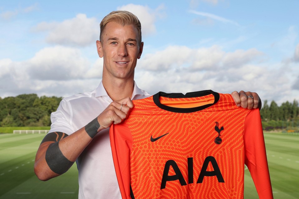 Joe Hart has become Tottenham's third signing of the summer