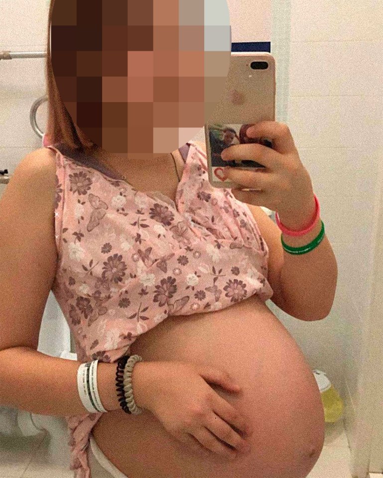 The girl was just 13 when she became pregnant