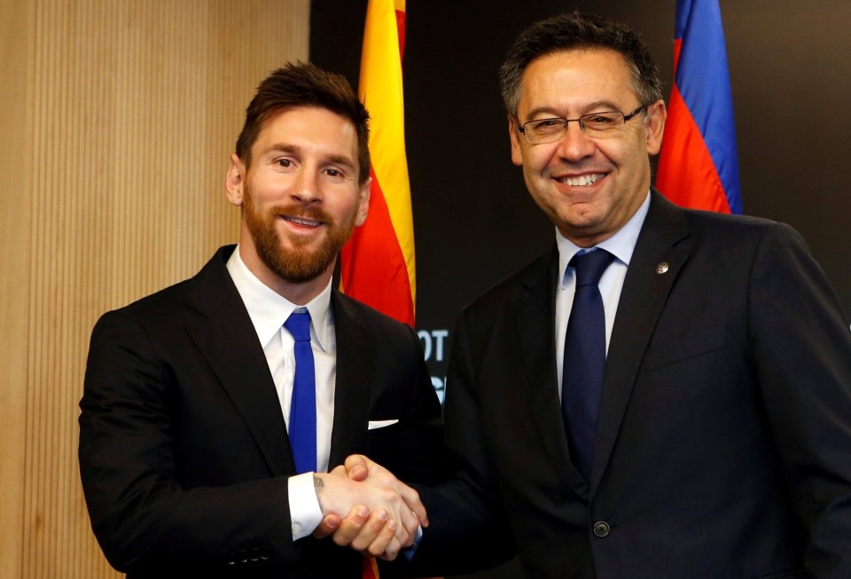 Josep Maria Bartomeu has offered to resign as Barcelona president if it will keep Lionel Messi at the club