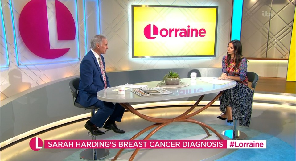 Dr Hilary also spoke about the sad news on ITV's Lorraine