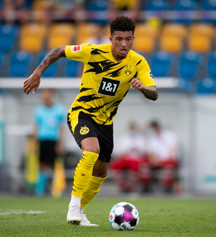 Jadon Sancho has told team-mates he is happy to stay at Dortmund