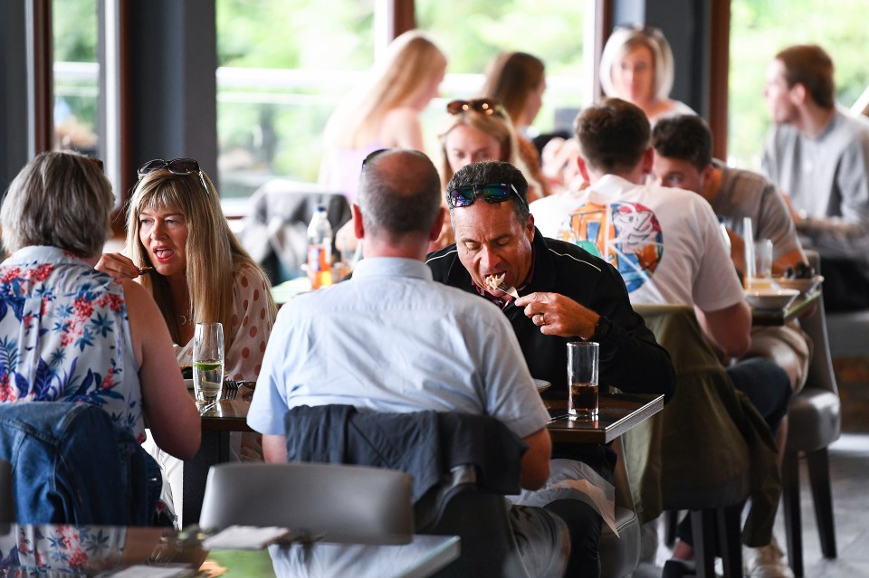 Diners can use the government's Eat Out to Help Out discount scheme on August bank holiday