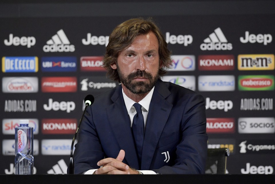 Andrea Pirlo was unveiled as Juve's new manager over the weekend