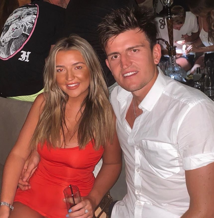 Harry Maguire and his sister Daisy