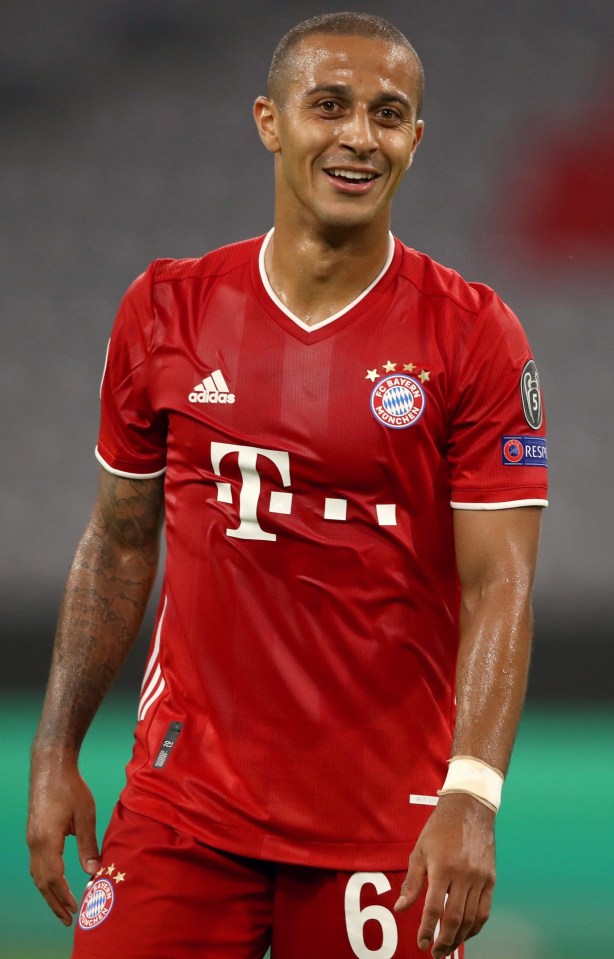 Manchester United are ready to battle Liverpool for the transfer of Thiago