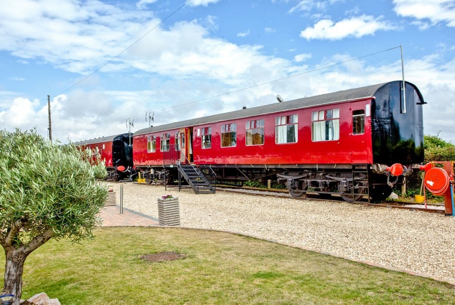 You can stay in a train, treehouse or airship as some of the strangest home rentals