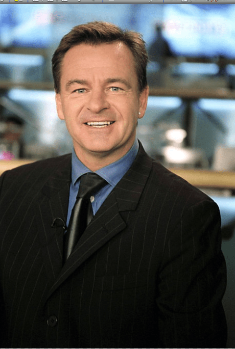 Charlie Nicholas pictured in 2003 working for Sky