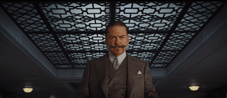 Kenneth Branagh play's super sleuth Hercule Poirot in Death On The Nile