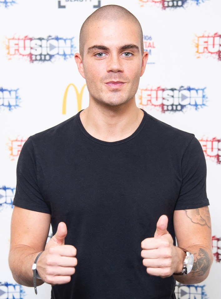 Max George is famous for this time in boyband The Wanted