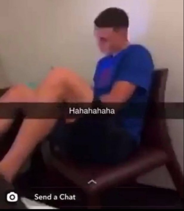 Foden was caught flouting rules on Snapchat