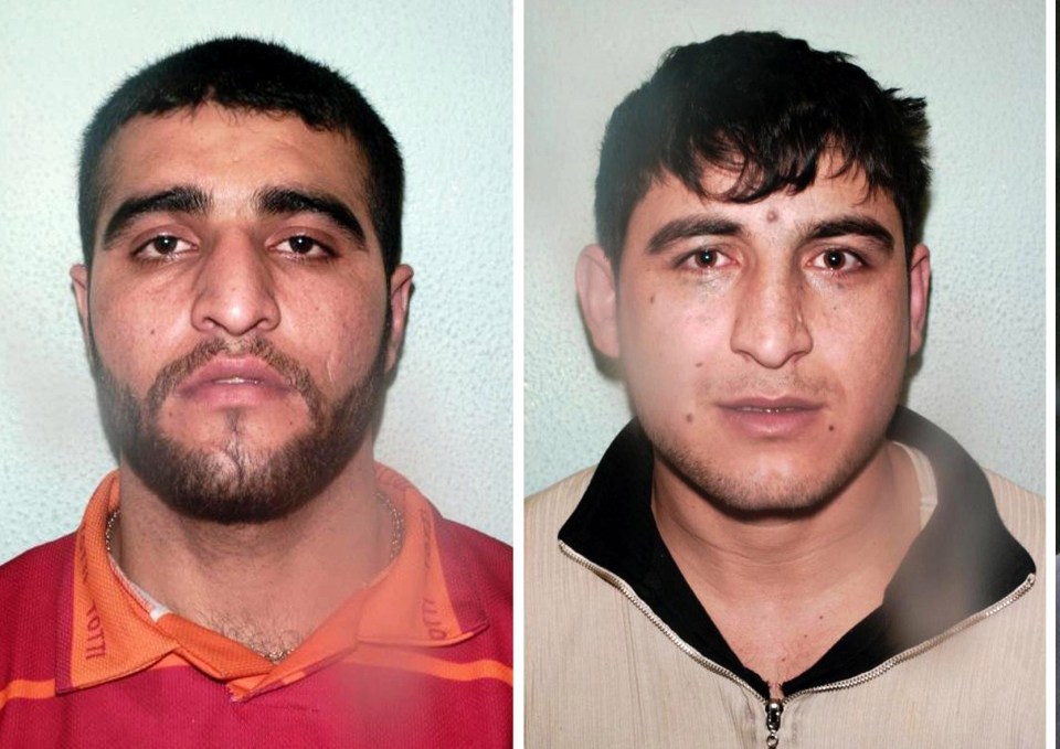 Banaz’s cousins, Mohammed Saleh Ali, left, and Omar Hussain, right, were also implicated in the murder