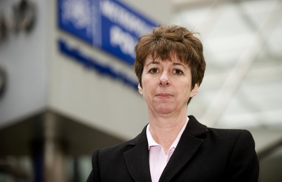 She plays Det Chief Insp Caroline Goode, whose investigation resulted in five men being jailed