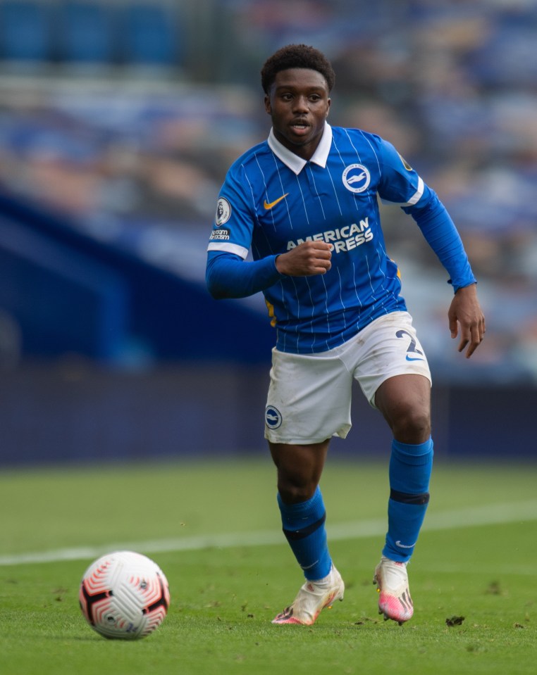 Brighton full-back Tariq Lamptey is wanted by Bayern Munich