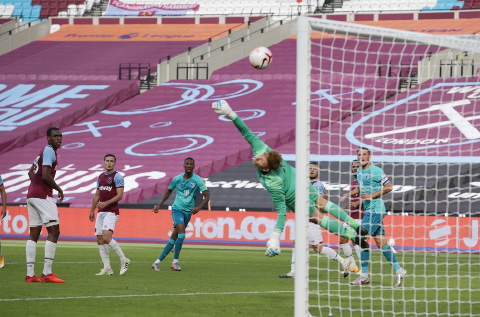 Jaidon Anthony scored a screamer for Bournemouth against West Ham