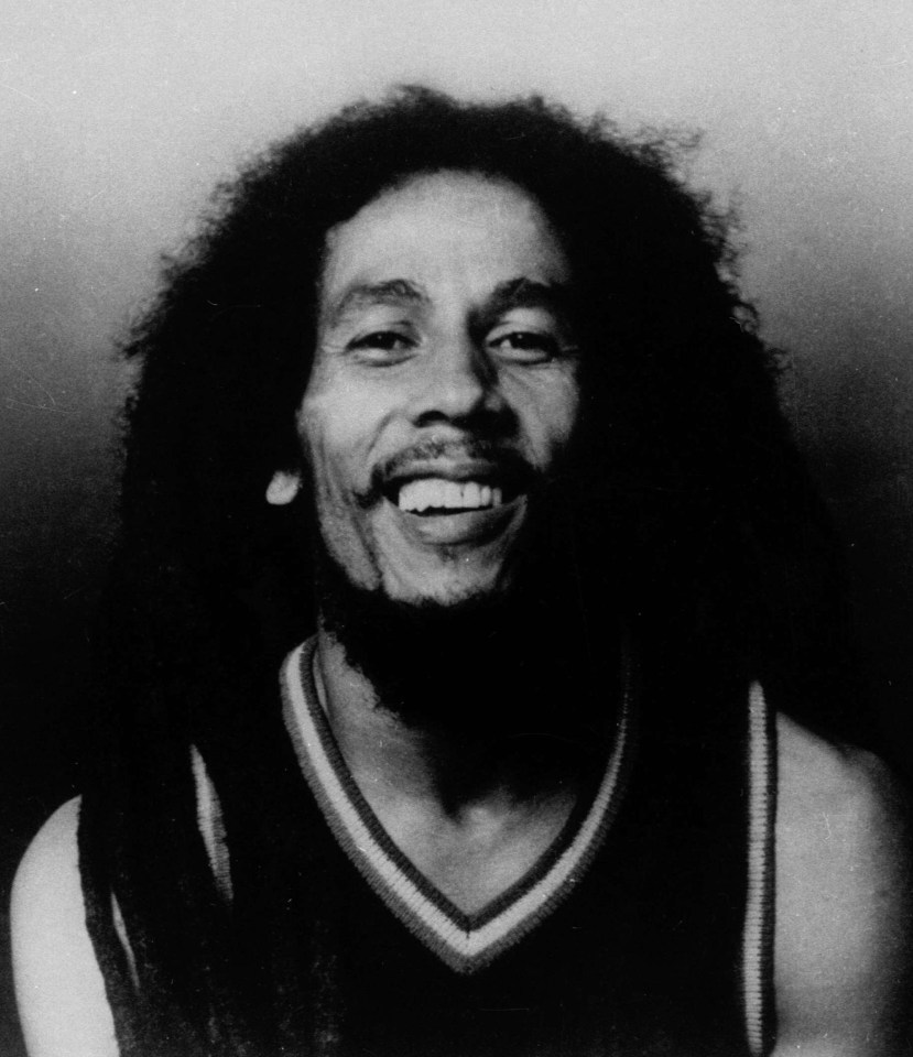 Singer Bob Marley was adored by fans around the world