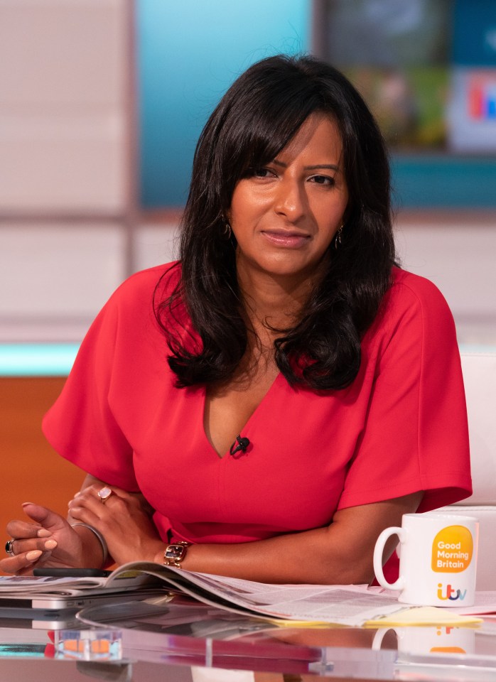 The Good Morning Britain presenter said she is struggling with her schedule