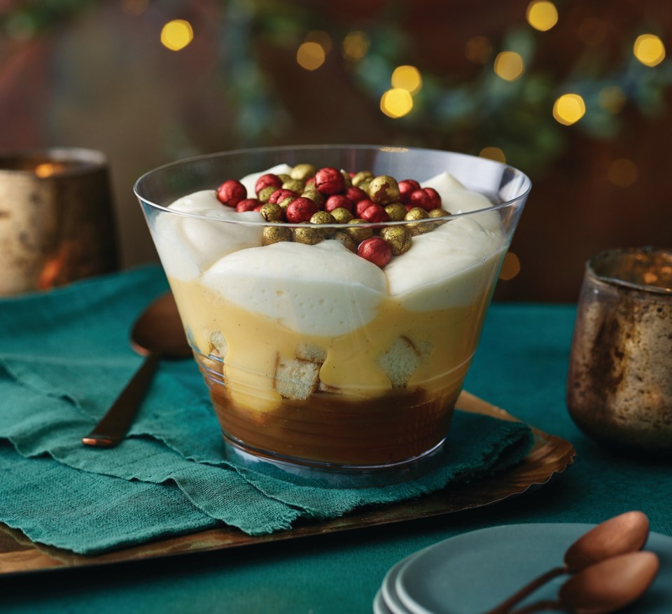 This sticky toffee bowl dessert is sure to please dinner guests with a sweet tooth