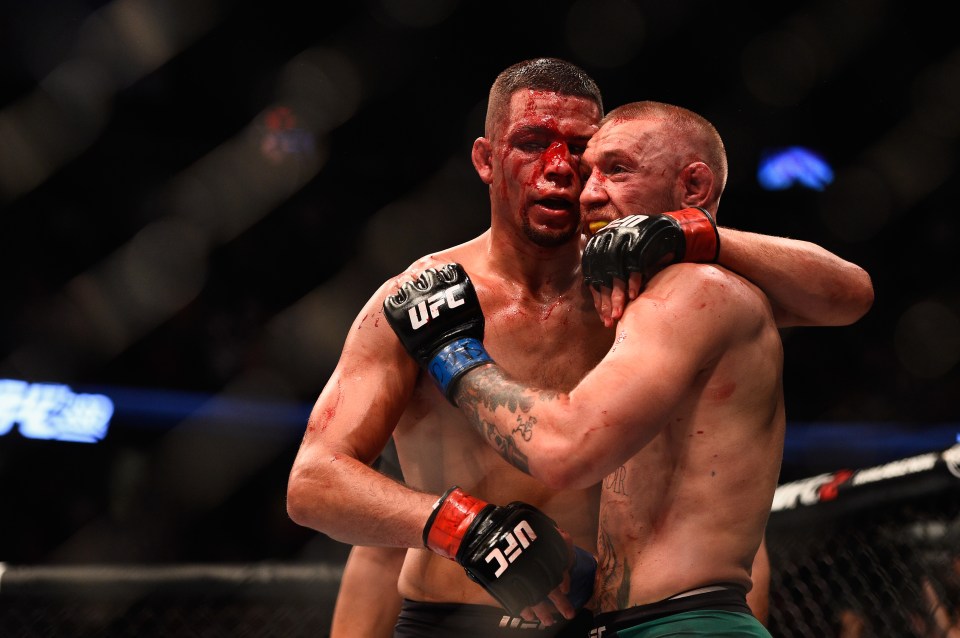 McGregor sent old rival Nate Diaz an online jibe 