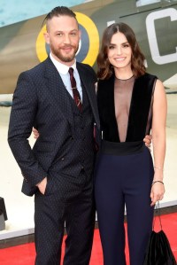  Charlotte and her husband, Tom Hardy