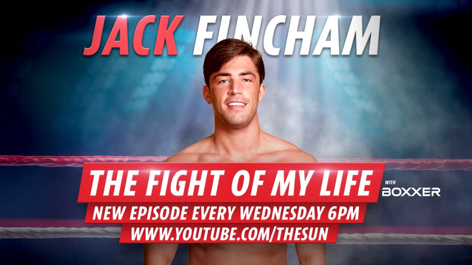 Fans can follow Jack Fincham's journey to his first professional fight in his new show