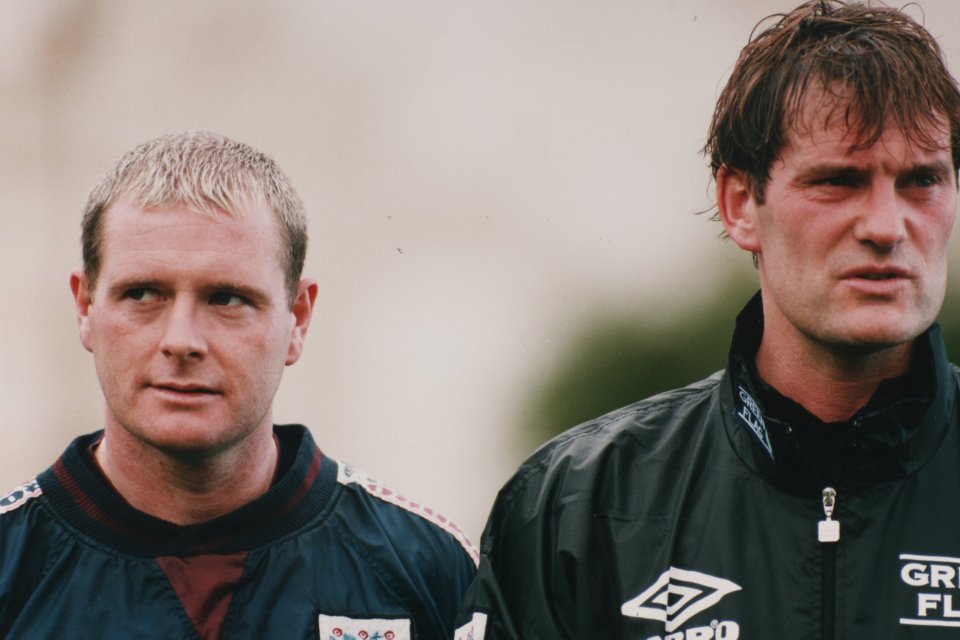 Gascoigne was sensationally left out of Hoddle's 1998 World Cup squad