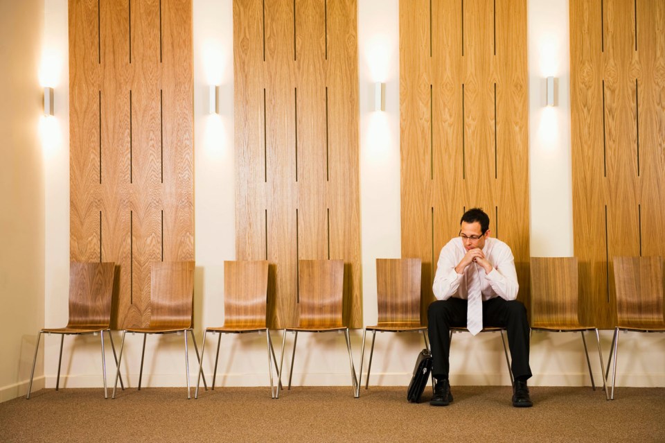 Government efforts to get civil servants back to the office have been hampered by a lack of chairs (stock picture)