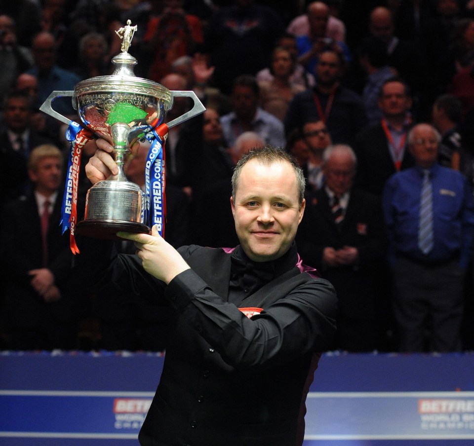 John Higgins has won four World Championship crowns spanning three different decades