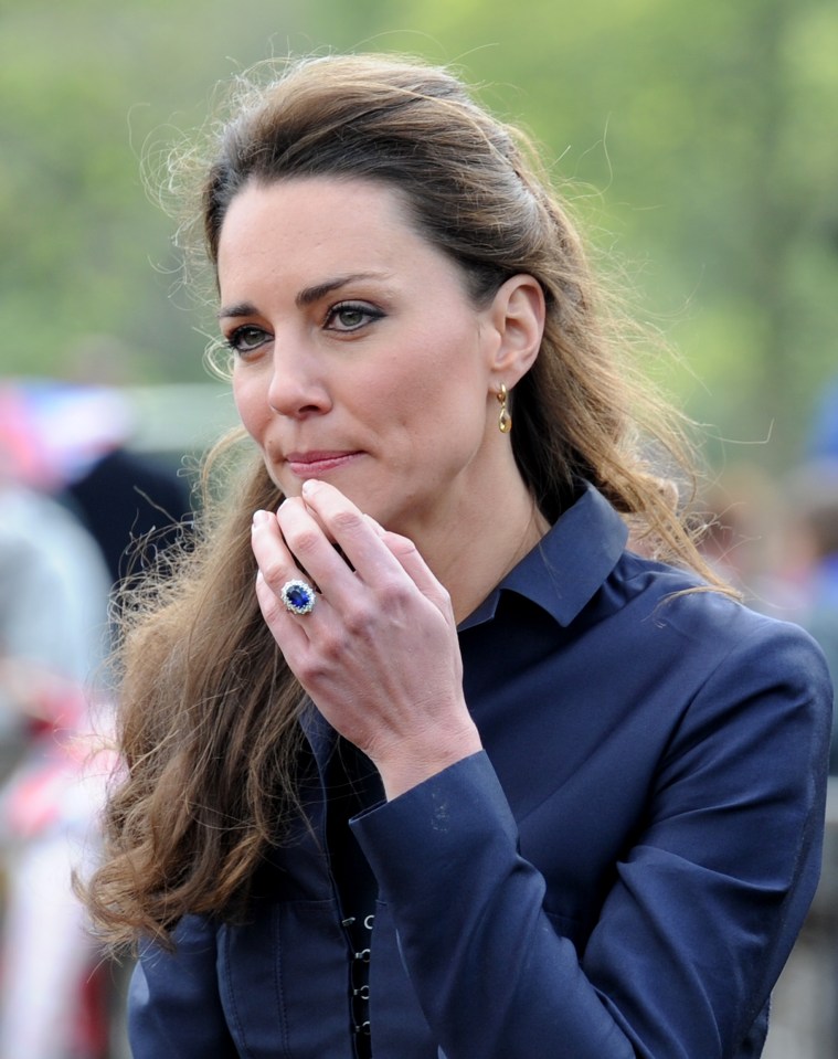 Kate Middleton's ring is one of the most iconic as it belonged to Princess Diana