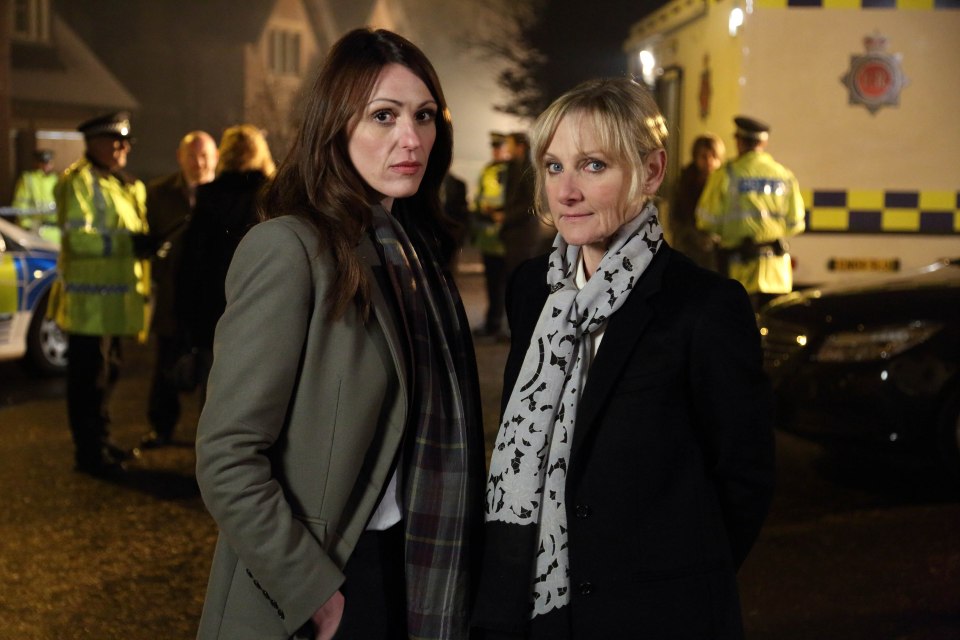 The star alongside Suranne Jones in ITV drama Scott & Bailey