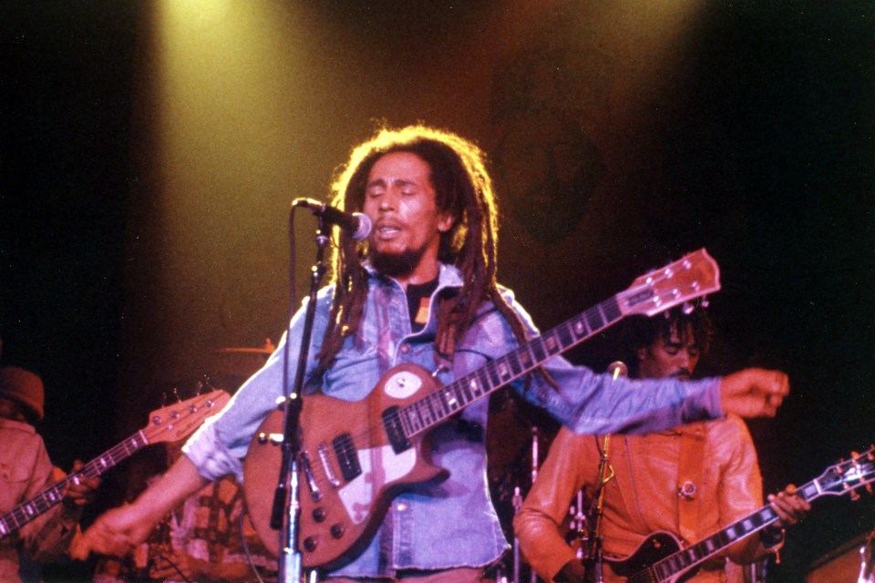 Musician Bob Marley also makes the list