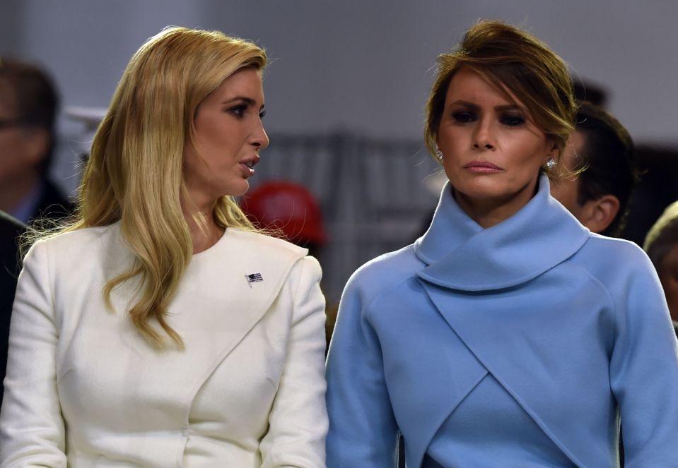 The book depicts constant fights between them, with Ivanka accused of 'sabotaging' her own stepmother from the off