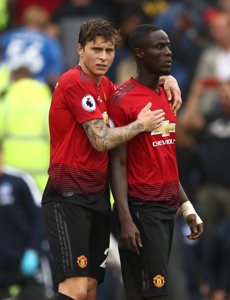 Eric Bailly could replace Victor Lindelof in the Manchester United line-up this weekend