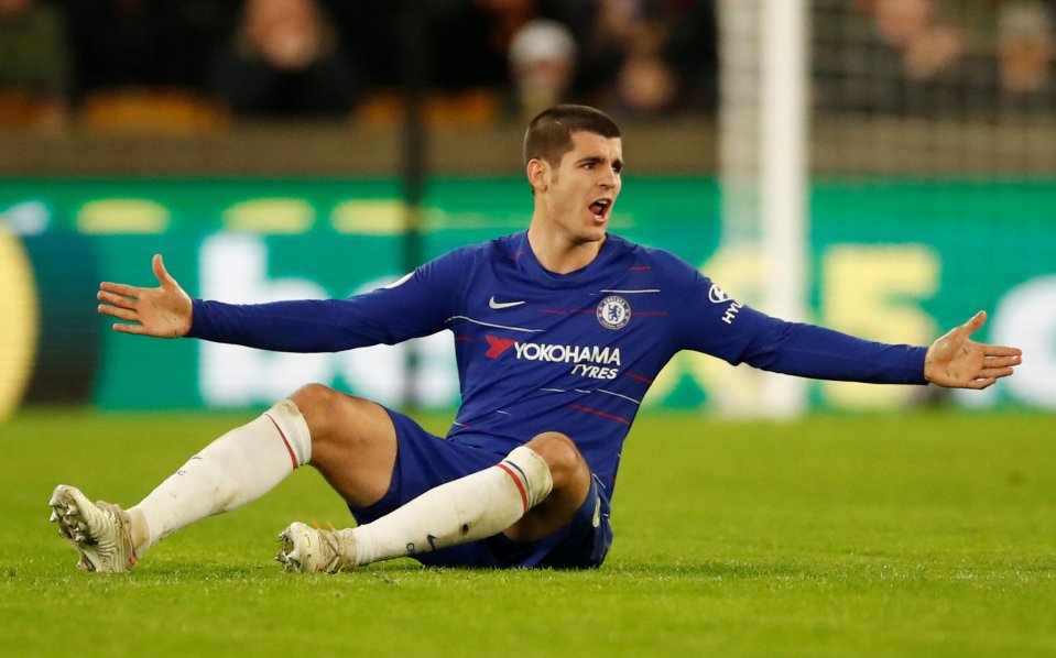 Morata found life at Chelsea tough and is now at Atletico Madrid