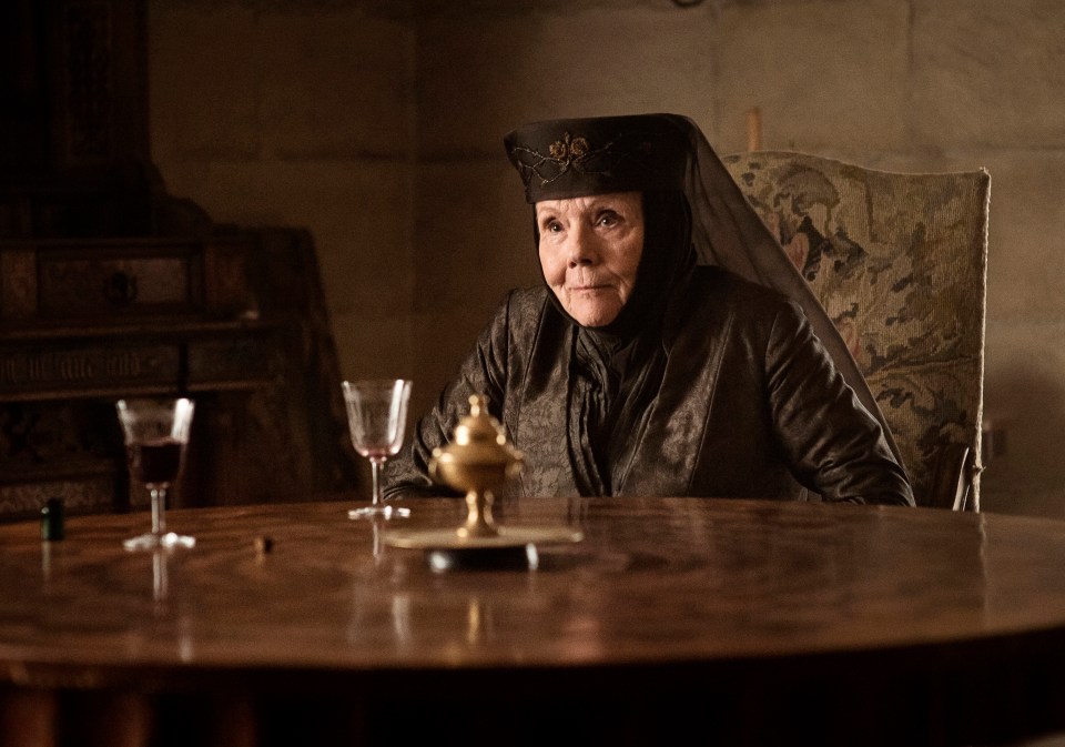 Dame Rigg made her final appearance in Game of Thrones last year