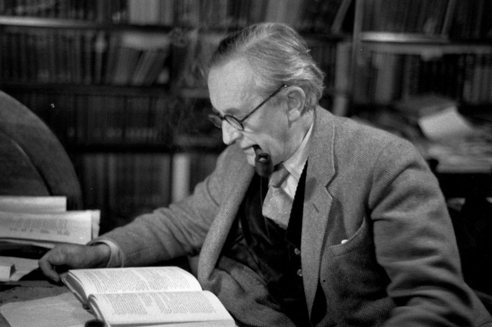 Author JRR Tolkien, whose Lord of the Rings books are worth £38million a year, came second in the list