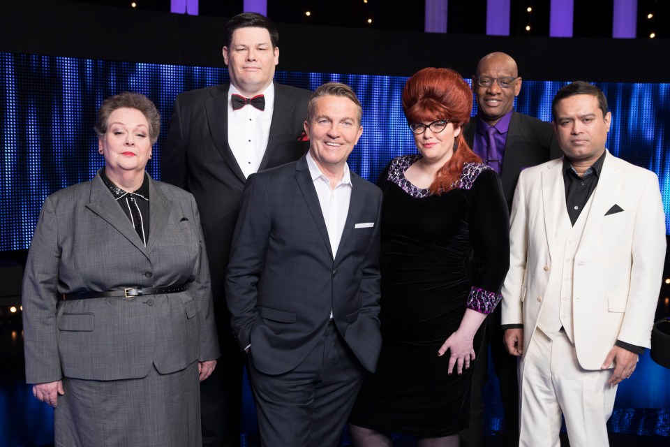 Paul with Bradley Walsh and The Chasers