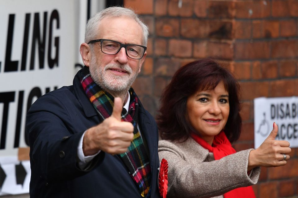 Corbyn, his wife Laura Alvarez and their fellow guests are now facing fines totalling up to £1,800