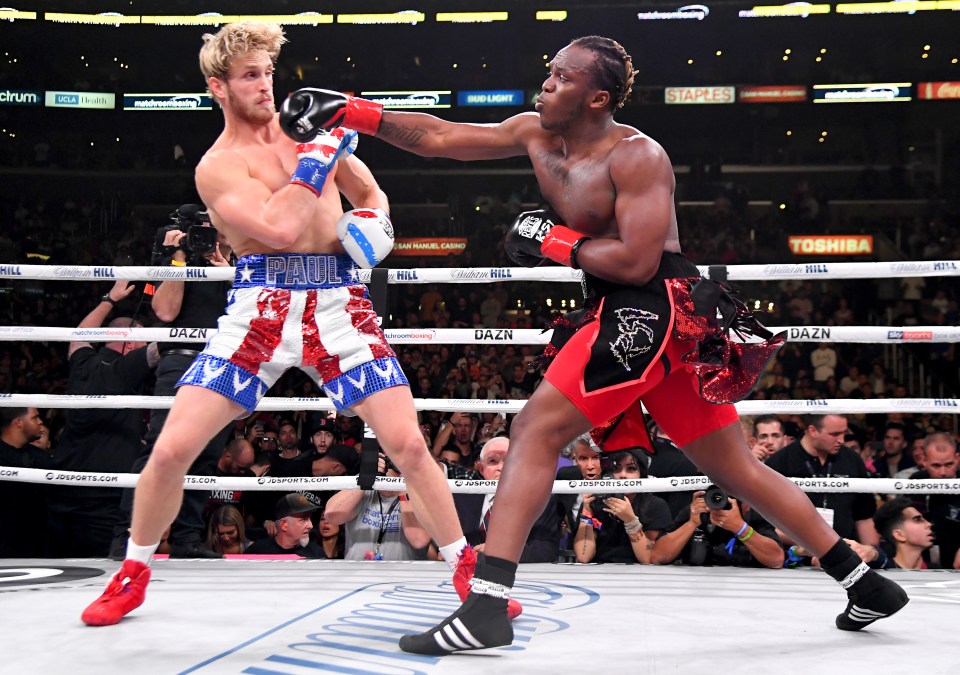 Logan Paul has had one previous professional fight - a loss against fellow YouTuber KSI