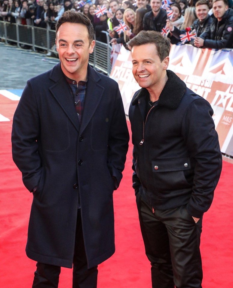 Ant and Dec host some of the biggest shows on telly, including Britain's Got Talent