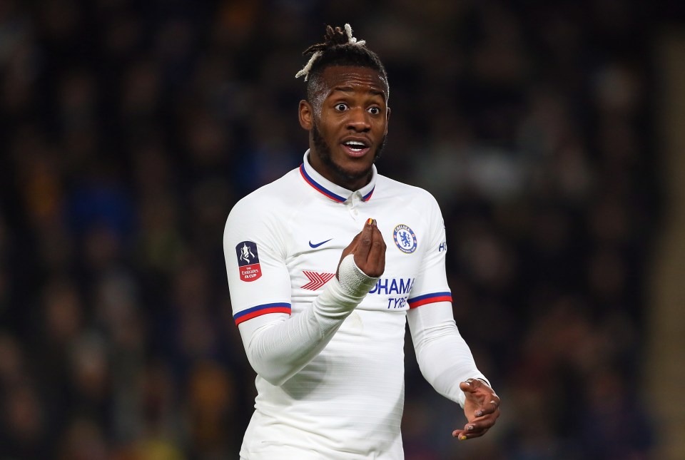 Batshuayi is set to spend a second loan spell with Crystal Palace