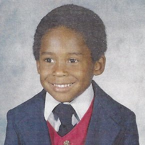 Kobe, pictured as a child, grew up in the US and - for a while - Italy