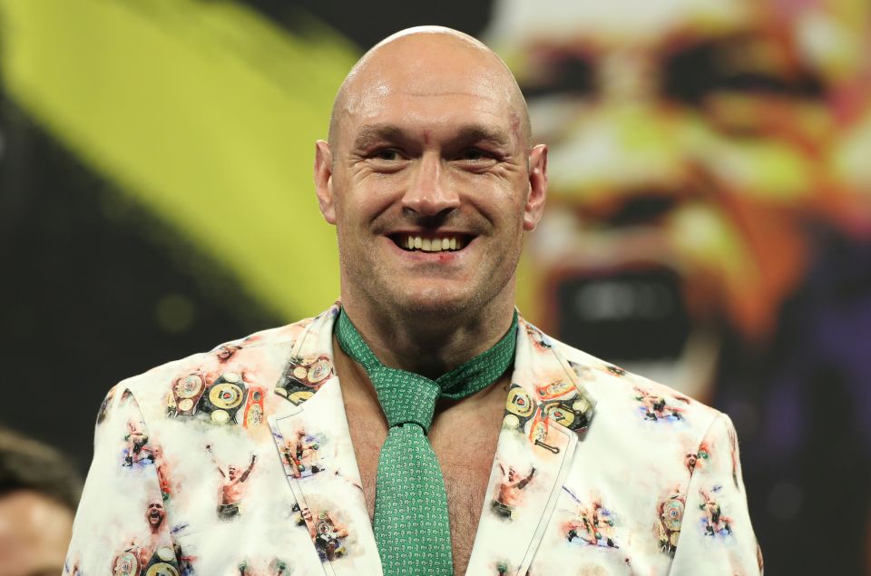 Tyson Fury is well-known for his love of a wacky suit