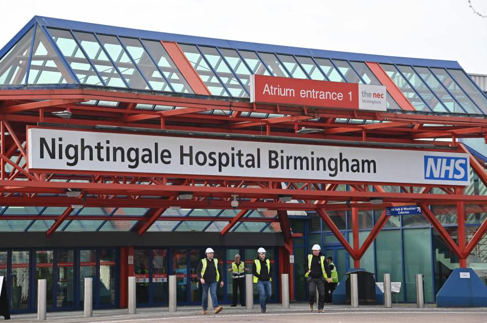 The Nightingale hospital in Birmingham has been put on "high alert"