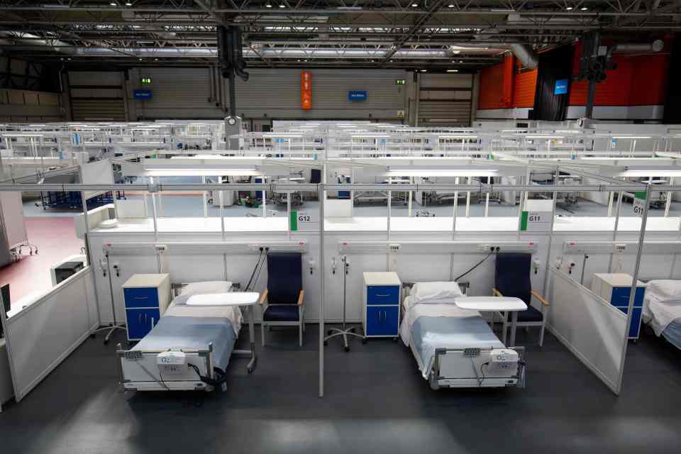 The hospital is armed with extra beds and mechanical ventilators