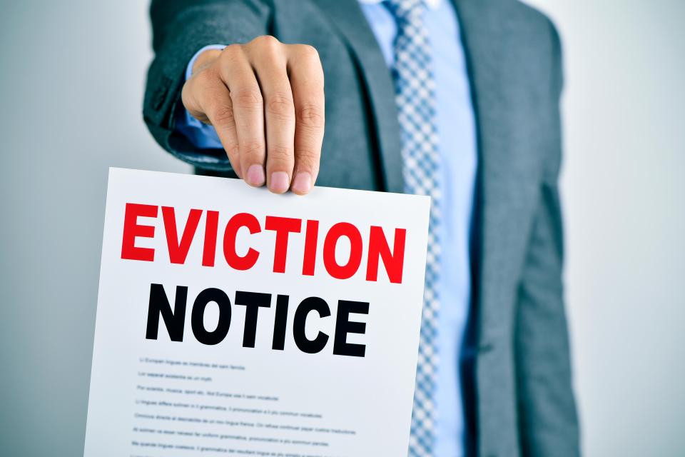 The eviction ban for renters is coming to an end today