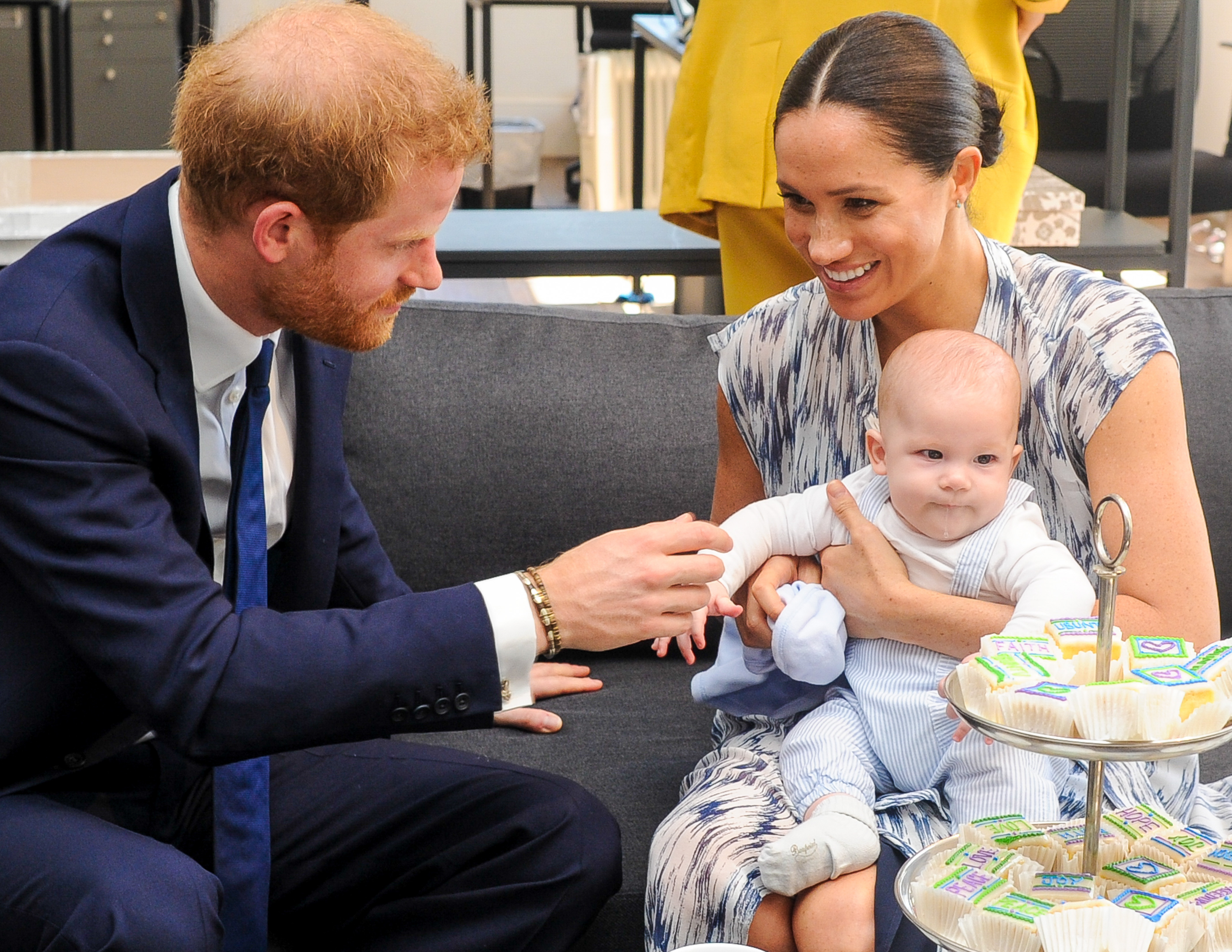 The Duchess of Sussex said it had been 'amazing' to spend time with Harry and baby Archie in her last speech