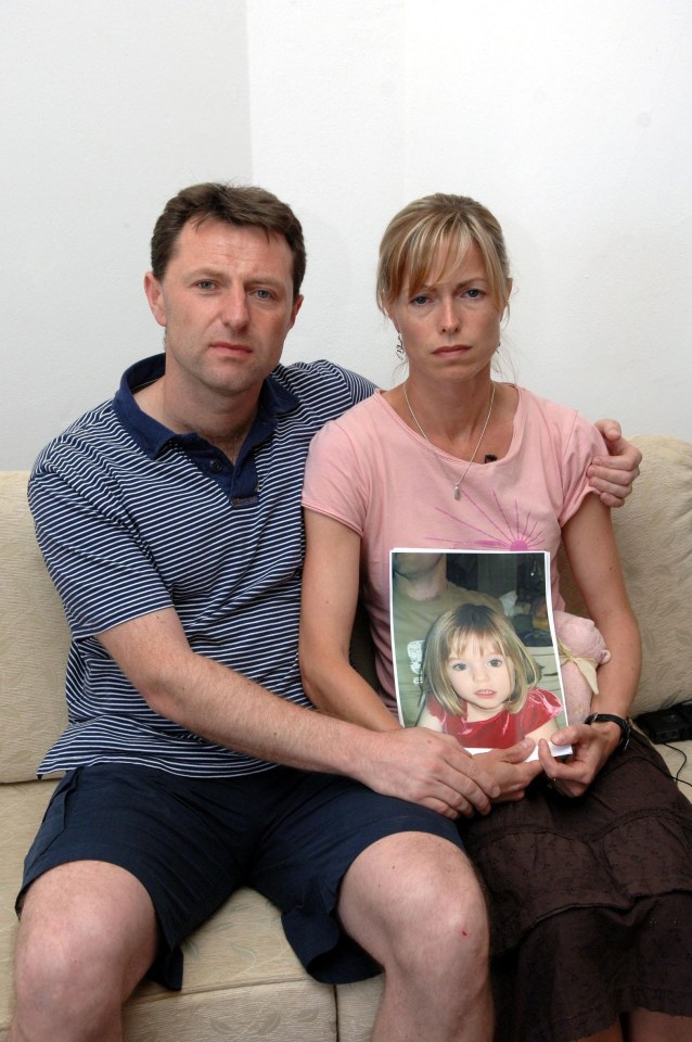 Kate and Gerry McCann have never given up hope of finding Madeleine