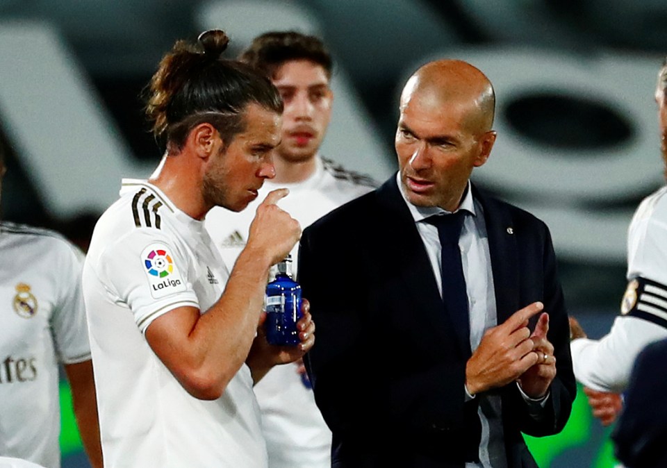 Zinedine Zidane has praised Gareth Bale with the winger set to depart after seven years at the Bernabeu